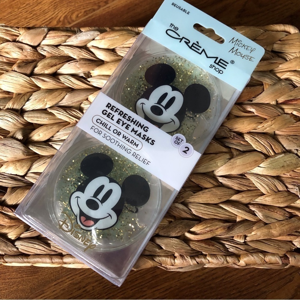 Creme Shop Disney Mickey Mouse Yellow refreshing gel eye masks